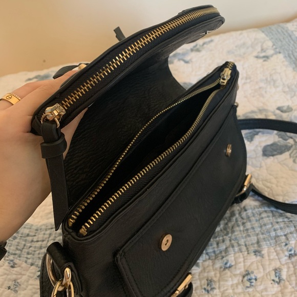 Aldo black crossbody bag - Picture 5 of 10